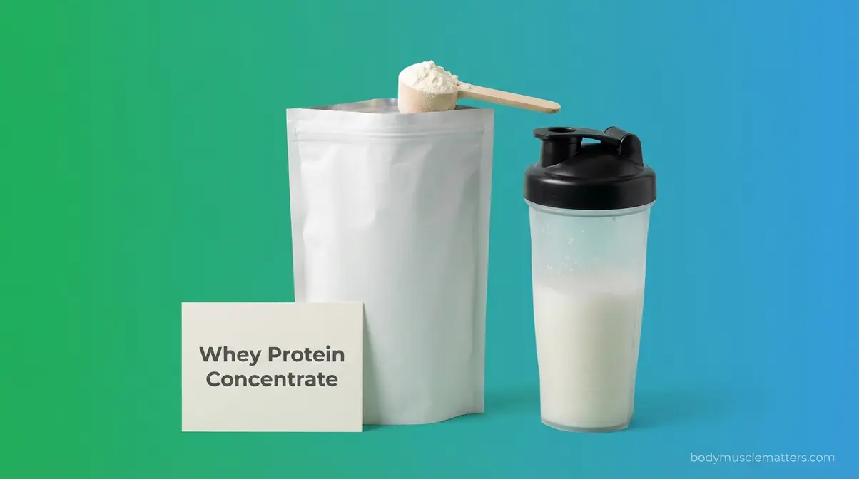 Single-ingredient naked whey protein powder with wooden scoop showing ultra-clean minimal formula with no additives