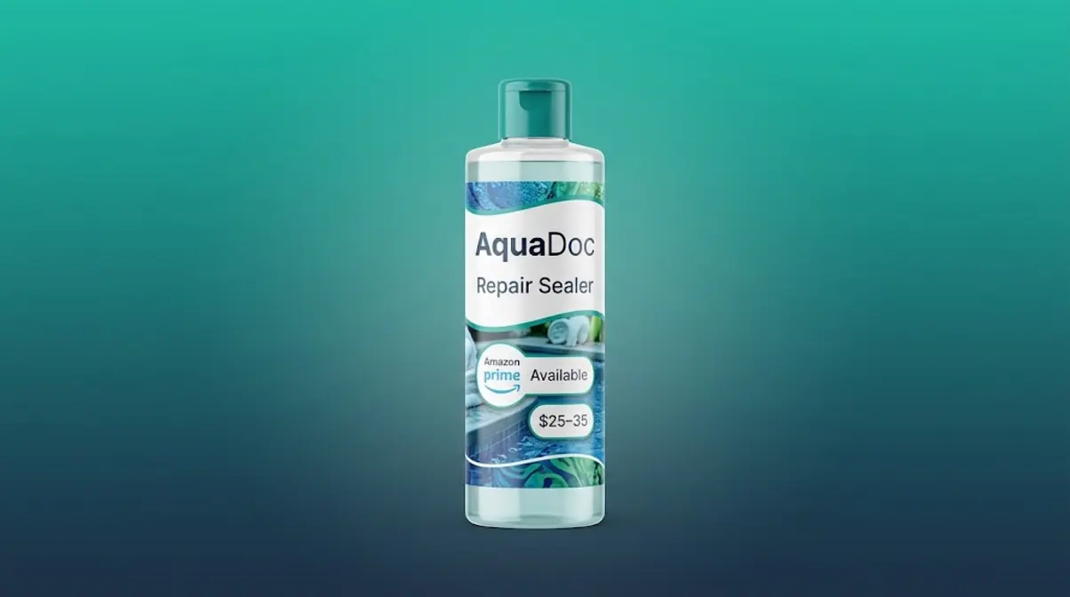 Best Hot Tub Sealant 2026: Top 5 Picks for Every Leak 8 AquaDoc Repair Sealer liquid hot tub sealer available on Amazon with Prime shipping
