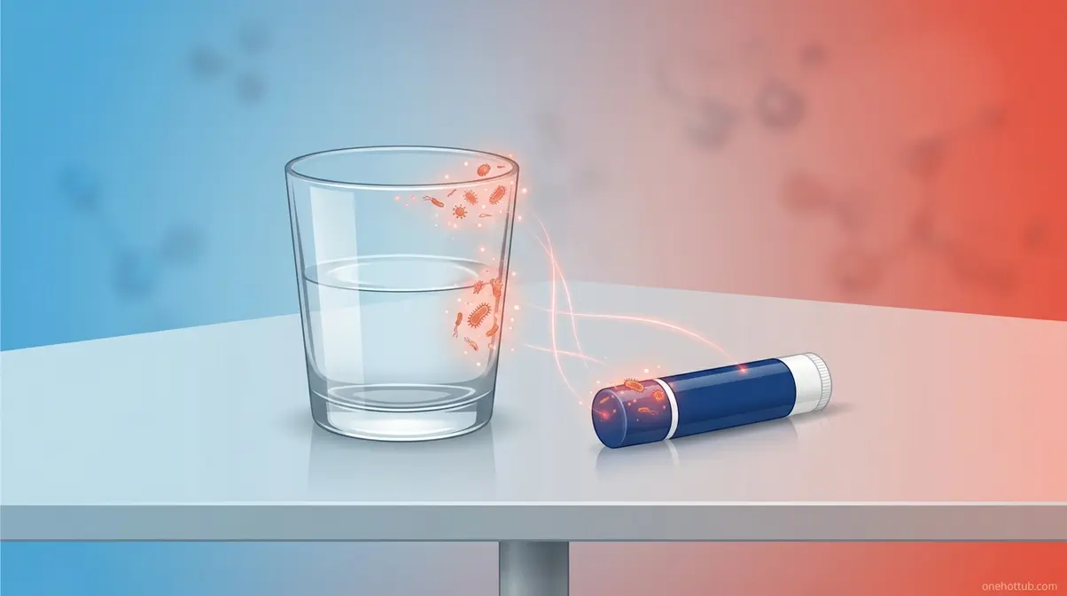 Shared items like glasses and lip balm that can transmit oral herpes