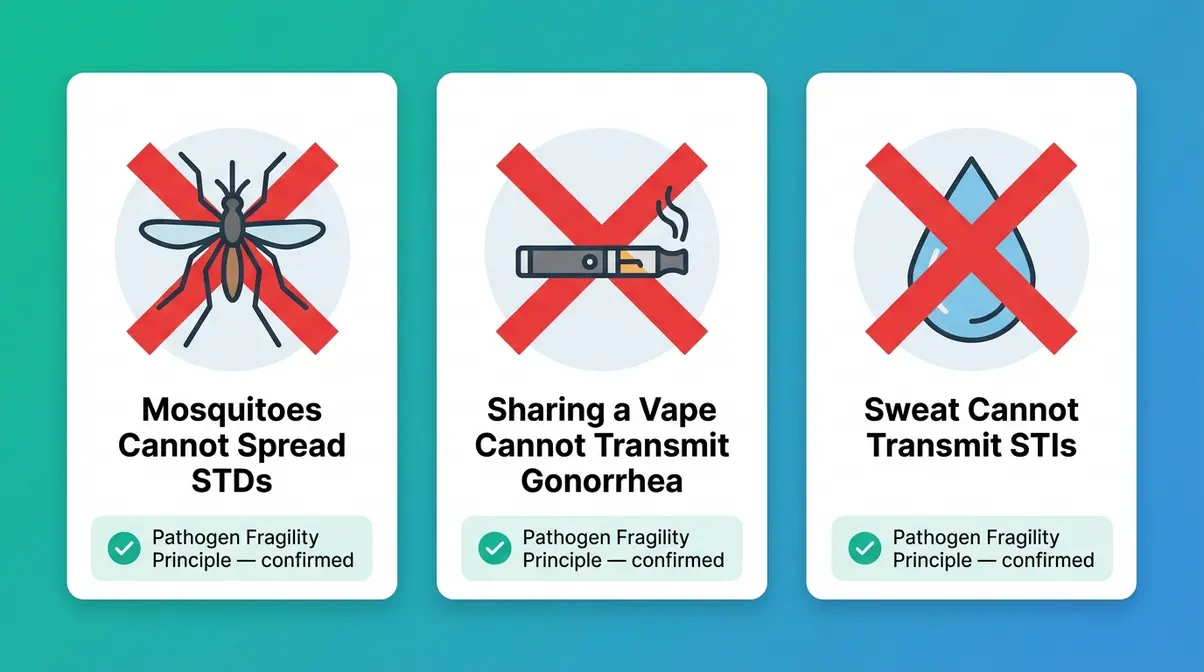 Can You Get STDs From a Hot Tub? The Science Explained 8 Three common STD transmission myths debunked using the Pathogen Fragility Principle