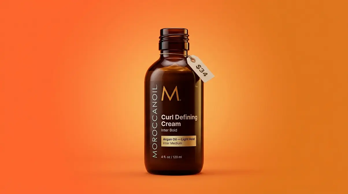 Moroccanoil Curl Defining Cream bottle, best product for men with loose wavy hair