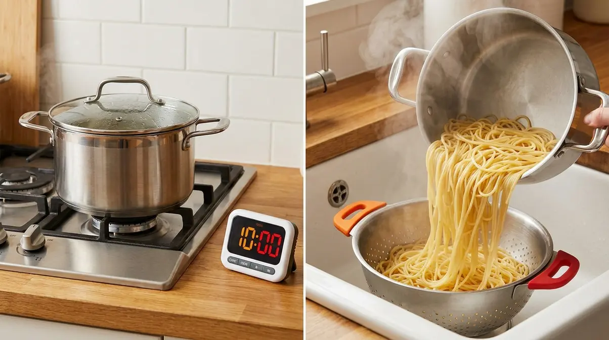 How To Cook Pasta Quickly: 6 Speed Methods Ranked 7 Passive pasta method with lid on pot, heat turned off