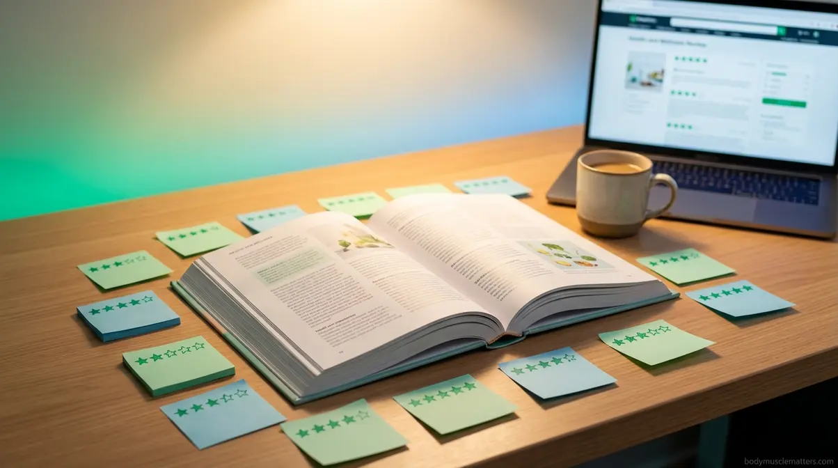 Reader reviews and community ratings for Paul Chek health book with star rating notes