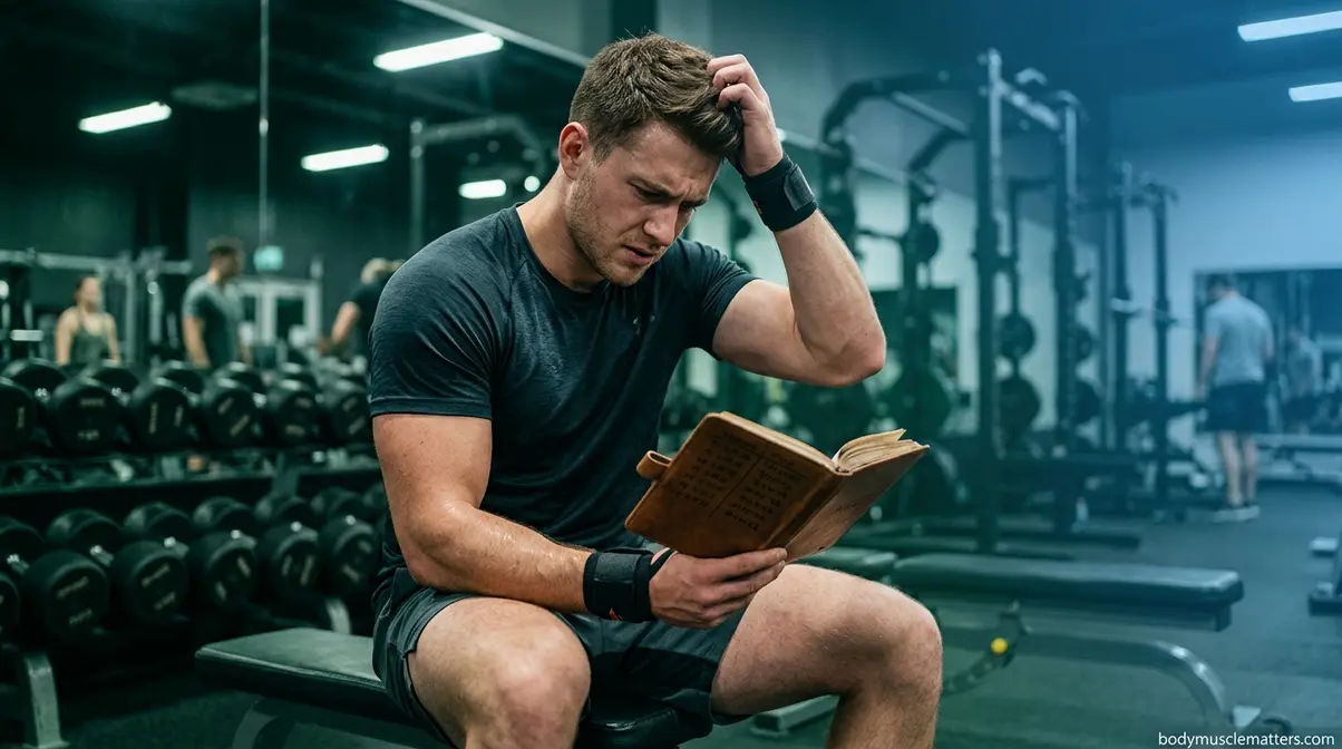 Identifying common mistakes that cause muscle growth plateaus in training