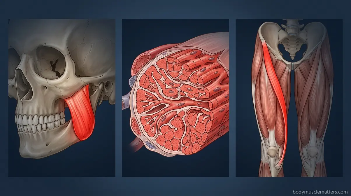 Anatomy overview of the strongest, hardest-working, and longest muscles in the human body