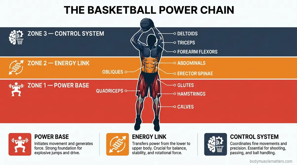 Muscles Used in Basketball: The Complete Player's Guide