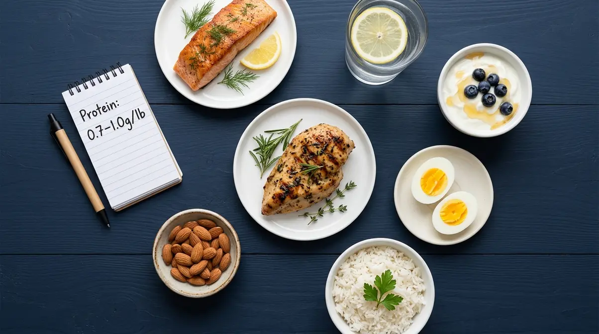 High-protein whole food sources for Starting Strength beginners nutrition guide