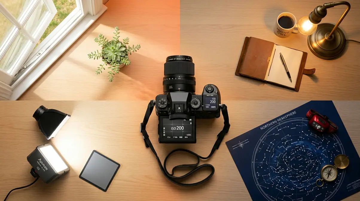 Choosing the right ISO setting for different lighting conditions in photography